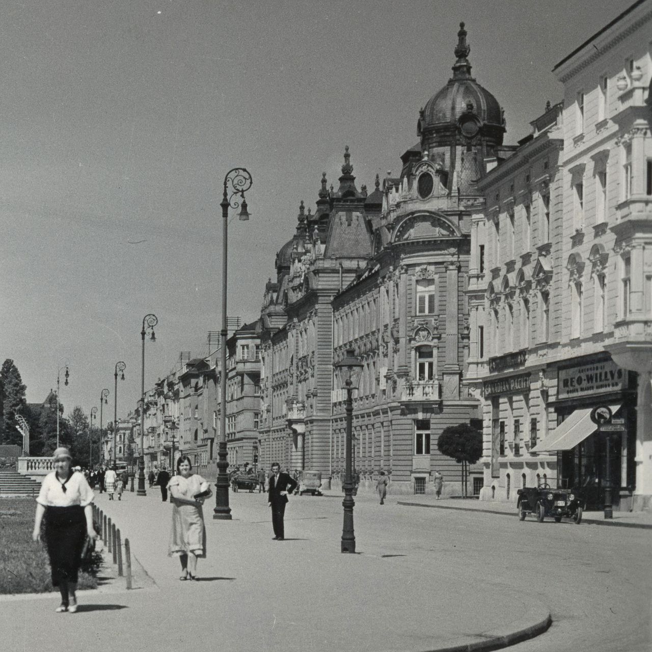 Mihanovićeva ulica oko 1930.-1935. godine